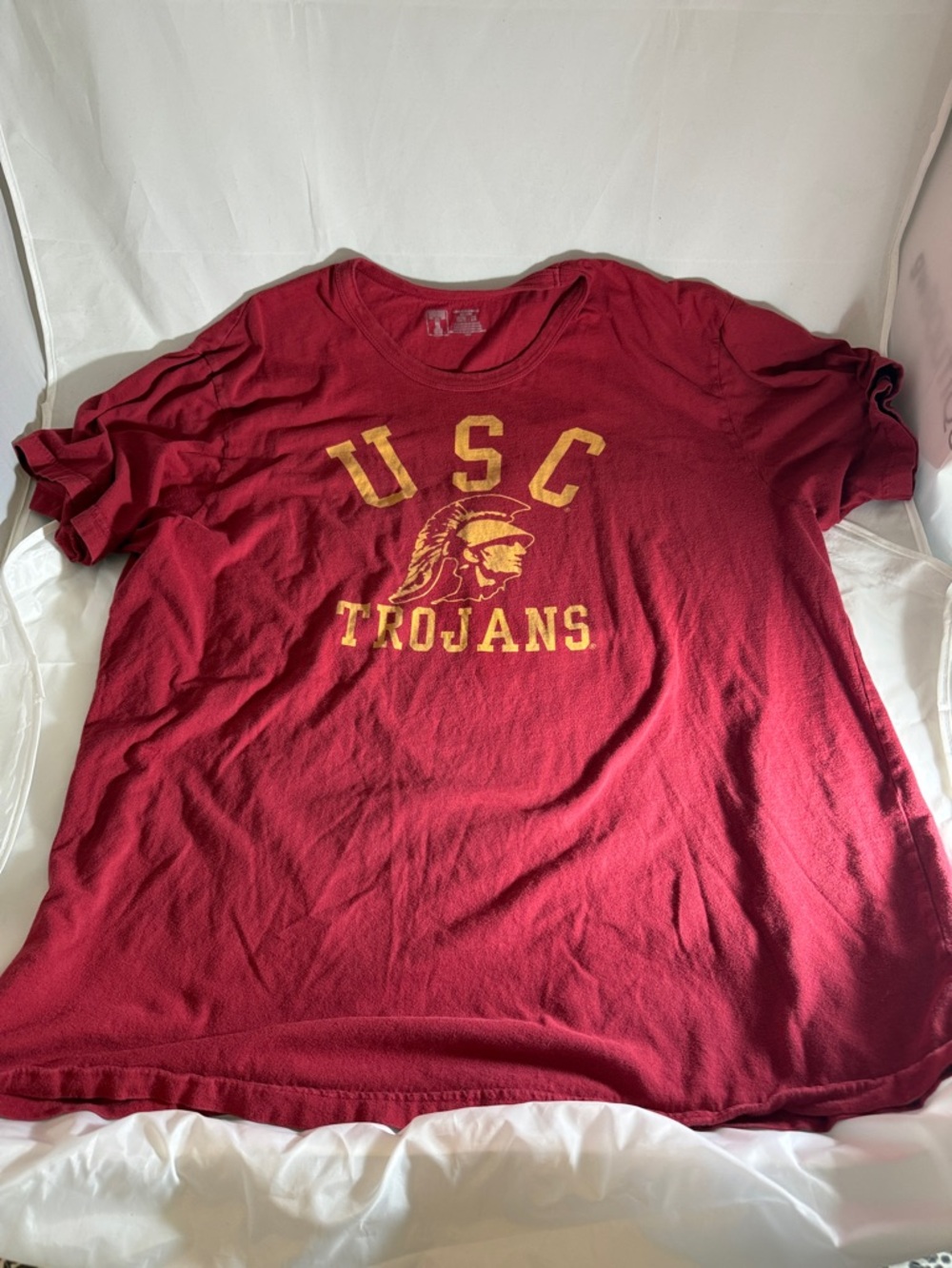 USC Trojans Vintage Cardinal Graphic Tee